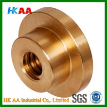 Trapezoidal Sliding Leadscrew Nut with Flange Tr. 10 X 3 Single Start Right Material Red Bronze